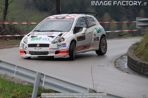 2008-04-19 Rally 1000 Miglia 0180 Travaglia-Granai - Abarth Grande Punto S2000